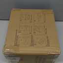 HORLIMER 6x4x2 inches Shipping Boxes Set of 50, Brown Corrugated Cardboard Box Literature Mailer