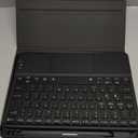 Harvopu Compatible for iPad 11th 10th Generation Case with Keyboard, Folio Cover with Pencil Holder, Multi-Touch Trackpad, 7 Color Backlit, Detachable Keyboard for iPad (A16) 11th/10th Gen (Black)