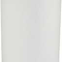 Aspen Creative 31261 Transitional Drum (Cylinder) Shaped Spider Fitter Lamp Shade in White Linen, 8" wide (8" x 8" x 11")
