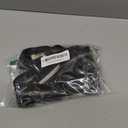 Black Metal Chain Zipper Tape with Aluminum Teeth