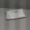 Picheng Vinyl Faux Leather Sheets:Gray White Smooth Faux Leather Fabric Waterproof 54" x 36" Vinyl Upholstery Leather Soft Synthetic for Upholstery Car, Bags,DIY Crafts (Gray White)