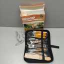 Wood Carving Kit, 23pcs Wood Carving Tools with 4 Wood Carving Knives 5 Detail Knives 9 Blocks, Whittling Kit DIY Hobbies for Adults