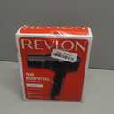 Revlon Compact Hair Dryer | 1875W Lightweight Design, Perfect for Travel, (Black)