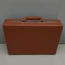 Briefcases for Men, Professional Leather Briefcase with Lock, Hard Shell Business Brief Case, Durable Executive Attache Case for Laptop Documents, Mens Hard Briefcase for Work Office Travel (Large, Brown)