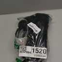 ZHOL Steering Wheel Cover Universal 15 Inch Elastic Plush Soft Steering Wheel Cover for Women Men, Winter Warm, Anti-Slip, Odorless, Black