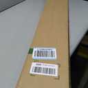 Kolldenn 2 Rolls Light Wood Grain Fabric Paper Bulletin Board Roll 4 x 12ft