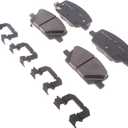 ACDelco Gold 17D2019CHF1 (19429931) Ceramic Front Disc Brake Pad Set
