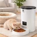 Elevon 4L Automatic Cat Feeder Programmable Dog & Pet Food Dispenser with 10s Voice Recorder, Portion Control, Desiccant Bag, Auto Pet Feeder for Cats and Dogs