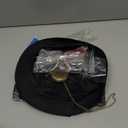 1920s Mens Costume Accessories Outfit Set Gangster Roaring 20s Costumes for Gatsby Party (Black)