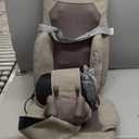 Rainwolf Shiatsu Neck and Back Massage Cushion with Heat - 4D Deep Tissue Kneading Full-Back Massager for Relief Muscle Soreness, Adjustable Intensity & Height, for Office Chair & Home (Brown)