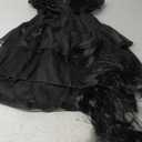 WYB Black Costume Dress for Girls Cosplay Dress Kid Halloween Costumes Costumes Cosplay Party Dress with Accessories 4-12Y (4-5 years)