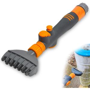 Concy Spa Filter Cleaner for hot tub & Pool Cartridge Filter, Garden Hose Connector Compatible Pool Filter Cleaner - 1 Pc