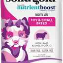 Solid Gold Small Breed Dry Dog Food - Grain Free & Gluten Free Made w/Real Lamb - High Fiber, Probiotic Dry Dog Food for Dogs - Nutrientboost - 11 LB Bag (11 Pound)