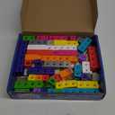 hand2mind MathLink Cubes Numberblocks 1-10 Activity Set, 30 Preschool Learning Activities, Counting Blocks, Linking Cubes, Educational Toys for Kids, Number Games, Math Manipulatives Kindergarten