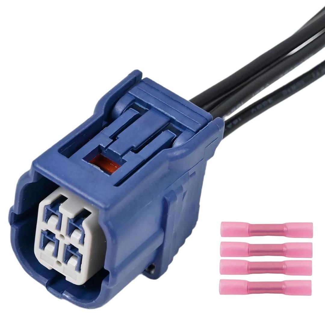 Alternator Connector Wiring Harness fit for Honda Odyssey 2008-2017, Pilot 2009-2015, Ridgeline 2009-2014, Accord 2008-2012, V6 3.5L Engine, Repair Plug Pigtail