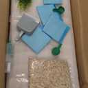 Solid Wood Chicken Brooder Box with Lighting Kit & Thermometer - Indoor Brooding for 25 Chicks (32x16x16) - Ideal for Chickens, Ducks, Quails, Hamsters & Lizards (XL)