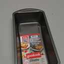 GoodCook Nonstick Loaf Pan Heavy-Duty Steel Bakeware with Easy-Clean Non-Stick Coating, Oven & Dishwasher Safe Pan for Meatloaf Breads Cakes Brownies Lasagnas Casseroles & More, 8 x 4-Inch, Gray