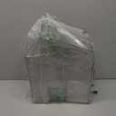 mDesign Clear Stackable Plastic Storage Bins, 11"L x 7.5"W x 5"H ,4 pieces