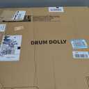 55 Gallon Steel Drum Dolly,Heavy Duty 1000lbs Load Capacity, Barrel Dolly Cart Drum Caddy for 55 Gallon Drum,Hand Truck Dollies with Steel Frame 4 Swivel Casters Wheel, for Warehouse Drum