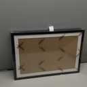 13x19 Picture Frame Set of 3, Display Poster 11x17 with Mat or 13 x 19 Without Mat, Light Weight and High Transparent 13 by 19 Frame for Wall - 3 Pack/Black/13 x19