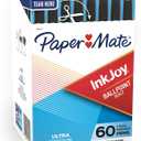 Paper Mate InkJoy 50ST Ballpoint Pens, Medium Point (1.0mm), Black, 60 Count