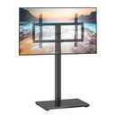 XINLEI Universal Pedestal TV Stand with Bracket for 32"-75" TVs Floor TV Stand w/Cable Management Holds 132lbs Max VESA 600x400mm TS004H
