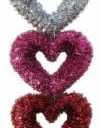 Holiday Home 18.5" Triple Heart Valentine's Decoration, 18.5 in - QFC