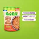 4 x Verde Valle Original Recipe Lentil Soup Fresh Ready to Eat 15.2 oz (Pack of 1), Authentic Mexican Prepared Meal, Sopa de Lentejas, Protein, Fiber, Carrots, Tomatoes, Onions, Jalapeno Peppers (EXP 11/26/25)