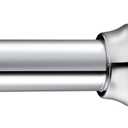 Moen Chrome 44-72-Inch Adjustable Tension Mounted Straight Shower Curtain Rod for Bathroom, No Drilling Needed, TR1000CH