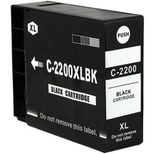 Ink Cartridge Compatible with MAXIFY IB4020 IB4120 MB5020 MB5120 MB5320 MB5420 PGI2200 PGI2200XL(1 PCS Black)