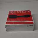 REVLON One-Step Hair Dryer and Styler, All-in-One Detangling and Straightener Brush for Salon-Quality Smooth, Straight Hair, More Shine and Less Frizz, Black