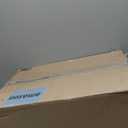 GENIMO 5X7 Area Rugs for Living Room, Machine Washable Non Slip Vintage Rugs, Low Pile Lightweight Chenille Print Rug for Bedroom, Dining Room, Home Office, Light Taupe Brown