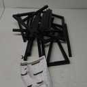 Fomcet 8FT x 8FT Backdrop Stand Heavy Duty with Base, Black Portable Adjustable Pipe and Drape Backdrop Stand Kit, Square Metal Arch Party Frame for Wedding Birthday Parties Banquet Decorations