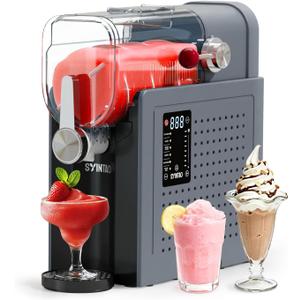 Slushie Machine for Home, Soft Serve Ice Cream Machine, 88oz Vessel Slushy Machine with 6 Preset Programs, Frozen Drink Maker for slush, Margaritas, Smoothie, Frapps, Milkshakes, and More (Upgrade CoolGray) Slushie Machine for Home, Soft Serve Ice Cream Machine, 88oz Vessel Slushy Machine with 6 Preset Programs, Frozen Drink Maker for slush, Margaritas, Smoothie, Frapps, Milkshakes, and More (Upgrade CoolGray)