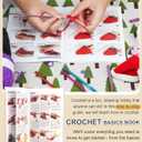 Aeelike Crochet Kit for Beginners Young and Old, First Crochet Kit for Adults Include 23pcs Crochet Hooks, 655 Yards Yarn Set for Crocheting, Instruction, Bag, Crochet Accessories and Supplies, Black