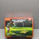 TOY Life Chipping Golf Practice Mats Golf Game Training Mat Indoor Outdoor Games for Adults Family Kids Outdoor Play Equipment Stick Chip Golf Set Backyard Game(Patented)
