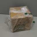 Square Tissue Box Cover Decorative Kleenex Box Holder for Bathroom & Living Room with Handcrafted Texture (colla Gold)