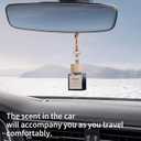 Car Air Fresheners 2-Pack Car Freshener Vent Clips, Long Lasting Hanging Freshener for Auto and Home, 2pcs Vetivert