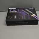 7-in-1 Hot Air Styler & Hair Dryer with 110,000 RPM High-Speed Motor Blow Dryer Brush for Fast Drying, Curling, Straightening & Volumizing  No Heat Damage  for All Hair Types  Violet