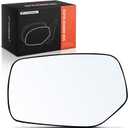 A-Premium Left Driver Side Non-Heated Mirror Glass with Backing Plate - Compatible with Subaru Impreza 2015-2016, Crosstrek 2016-2017, XV Crosstrek 2015 - Exterior Side View Flat Mirror
