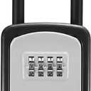 Key Lock Box for Outside - Realtor Lockbox for House Keys Outdoor - Combination Key Hiders to Hide a Key Safe Storage