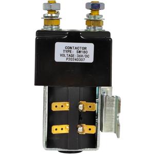 SW180 36V 200A Contactor Solenoid Compatible with Albright Relay w/Mounting Bracket Golf Cart Heavy Duty High Amp