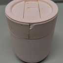 W&P Porter Travel Coffee Mug with Protective Silicone Sleeve | 12 Ounce Blush | Reusable Cup for Coffee or Tea | Portable Ceramic Mug with BPA-Free Press-Fit Lid | Dishwasher Safe | On-the-Go