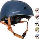 MomnLittle Kids Bike Helmet with Quick Pinch-Free Magnetic Buckle CPSC Certified Bike Helmet for Toddler Boys and Girls (X-Small: 18.8" - 20.08", Midnight Navy)