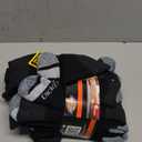 Dickies Men's Dri-Tech Moisture Control Max Full Cushion Crew Socks, Black (6 Pairs), Large