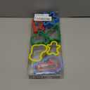 Christmas Cookie Cutters 8-Pc, Holiday Biscuit Cutters with Comfort Grip, Baking Cutter Molds, Holiday Decorative Party Supplies (Christmas-8Pcs)