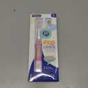 SEAGO Kids Electric Toothbrush with 2 Mins Brushing Timer and 4 Replacement Brush Heads, Rainbow LED Light Makes Brushing Fun, Boys Battery Powered Toothbrush for 4-12 Years OldSG-977Pink