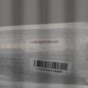 Stove Gap Covers Stainless Steel 2 Packs, 13.8~27.6 Inch Adjustable Heat Resistant Not Sharp Gap Filler, Easy to Clear Stove Counter Gap Cover Suitable for Even Surface (Black)