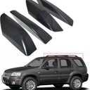 4Pcs Roof Rack Rail End Cover Shell Replacement for 2003-2009 4Runner N210