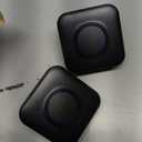 Smart WiFi Wireless Doorbell Chime for Google Nest, Ring, Blink App-Connected with 58 Music, 5 Adjustable Volume & LED Light, No Wiring Required (2pack, Black)